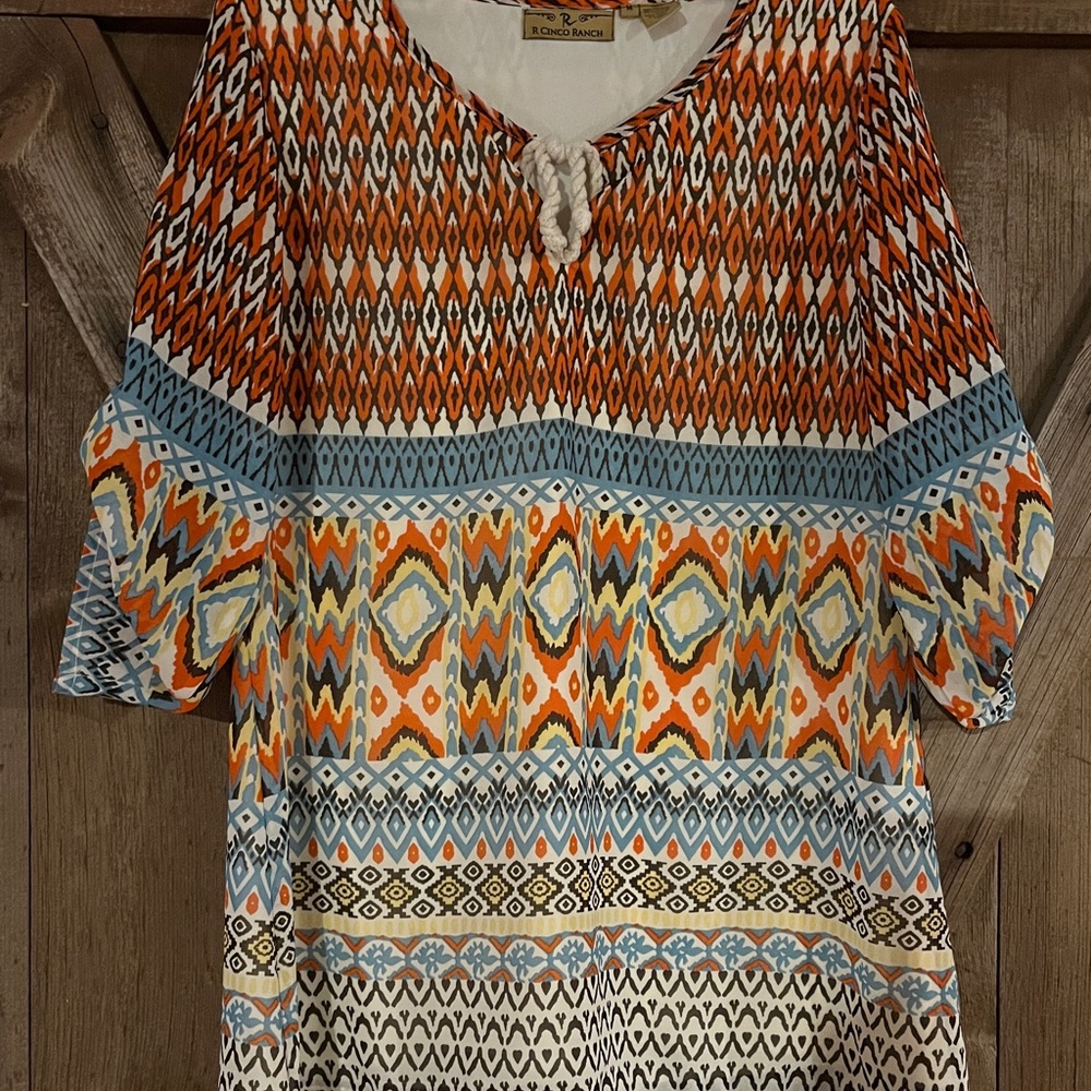 R Cinco Ranch dress size medium western/bohemian
